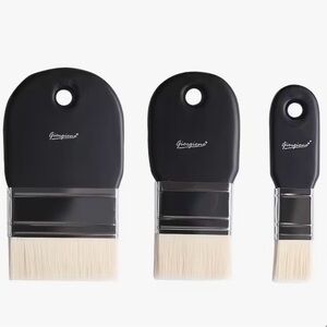Giorgione Black and White Paint Brush Set
